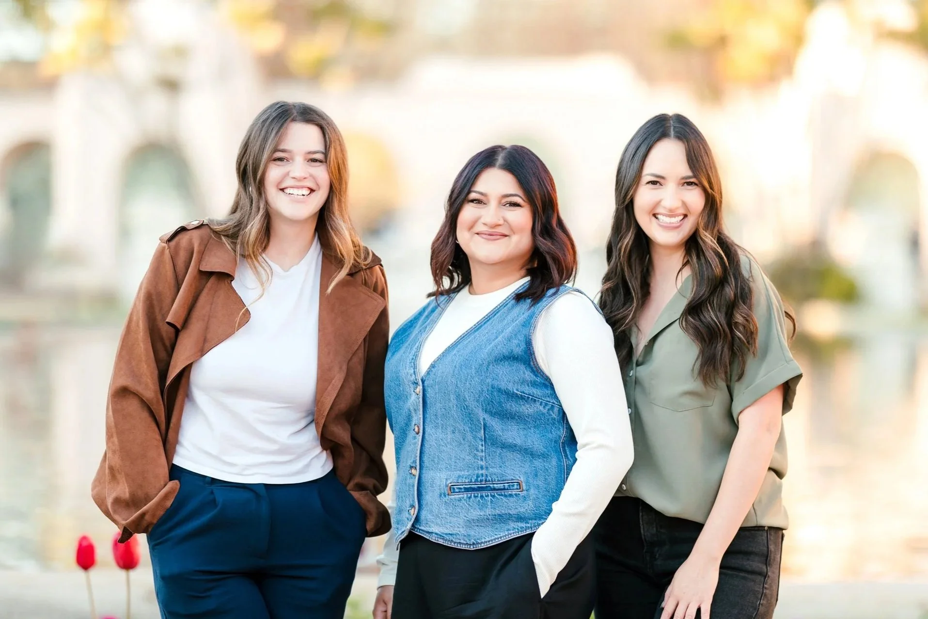 Eating disorder therapists standing outside Balboa Park, San Diego