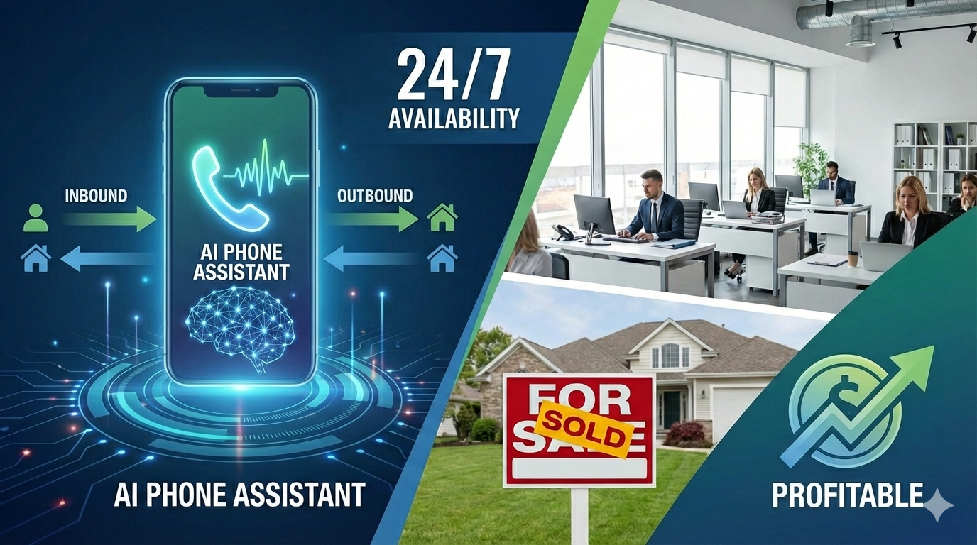 Let our 27/7 AI phone assistant increase profitability and productivity for your business.