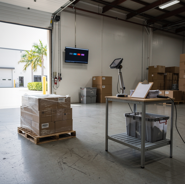 warehouse inventory records mismatched with physical stock labels