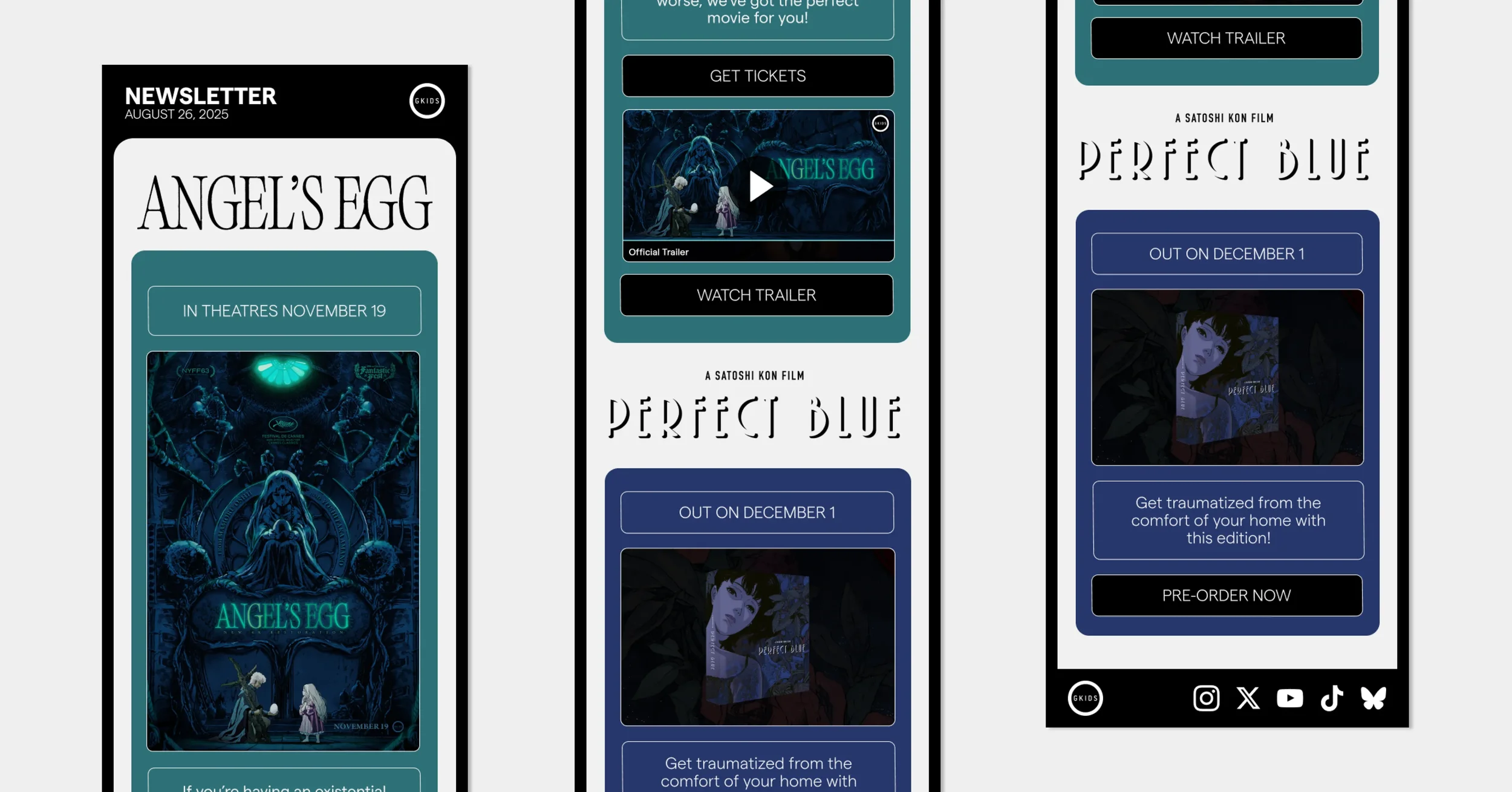 The final template: flexible, cohesive, and facilitates collaboration.