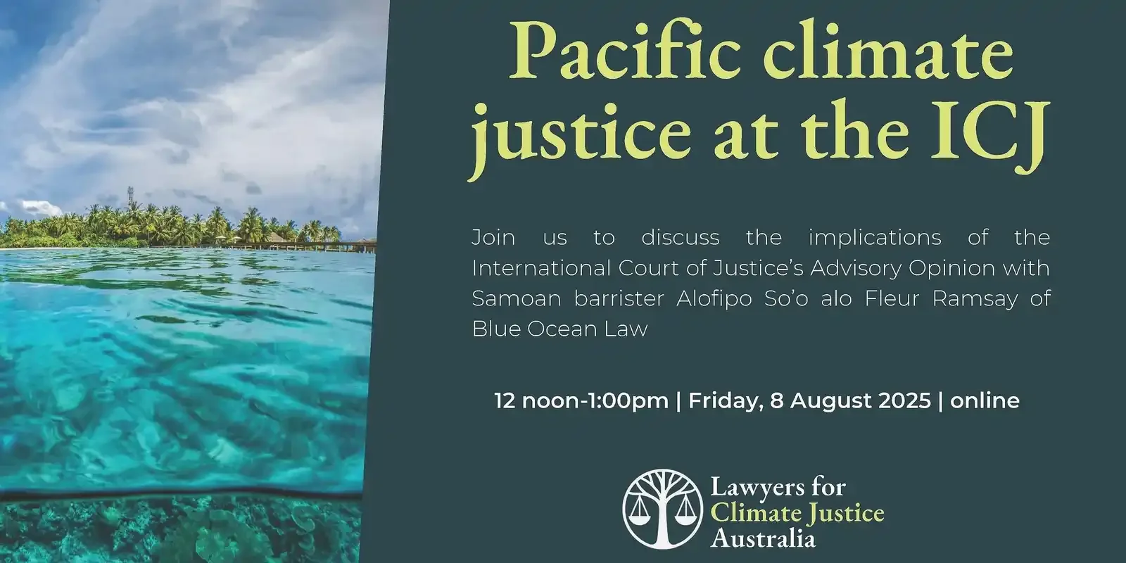 In Conversation: Pacific Climate Justice at the ICJ