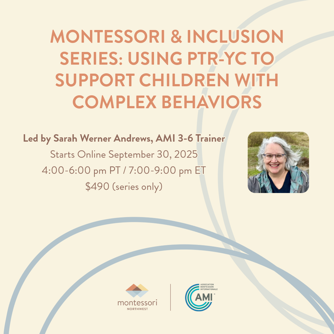 Montessori & Inclusion Series: Using PTR-YC to Support Children with Complex Behaviors