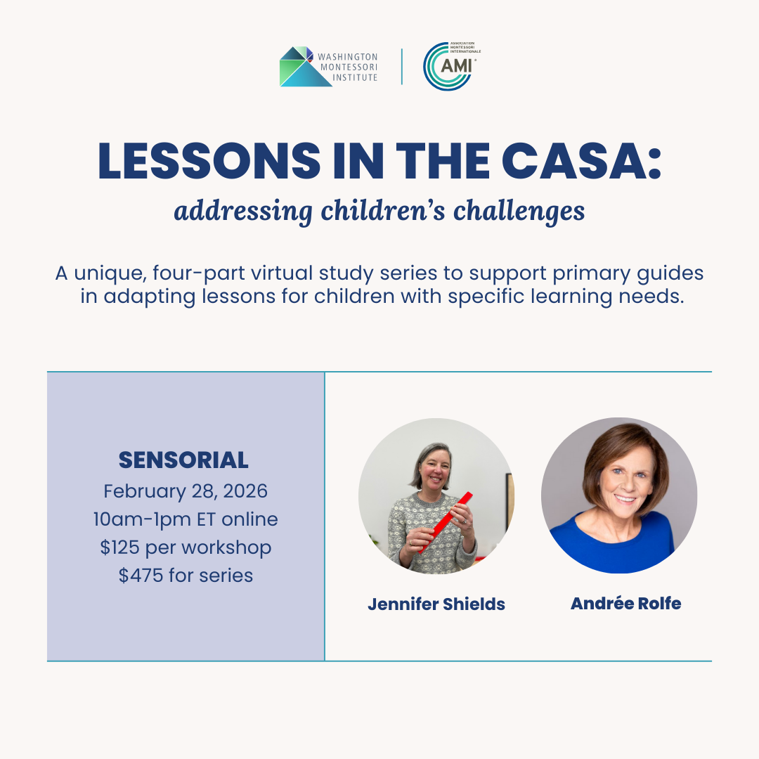 Lessons in the Casa: Sensorial