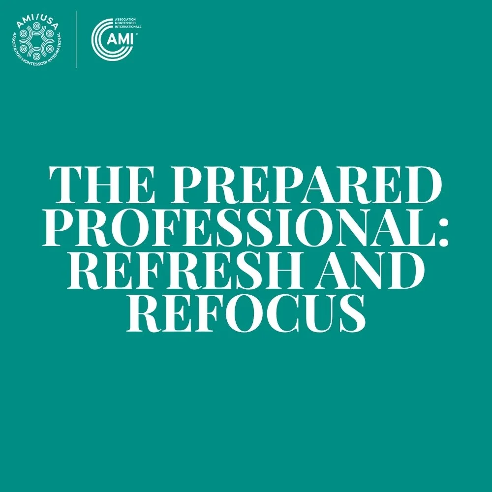 The Prepared Professional: Refresh &amp; Refocus 