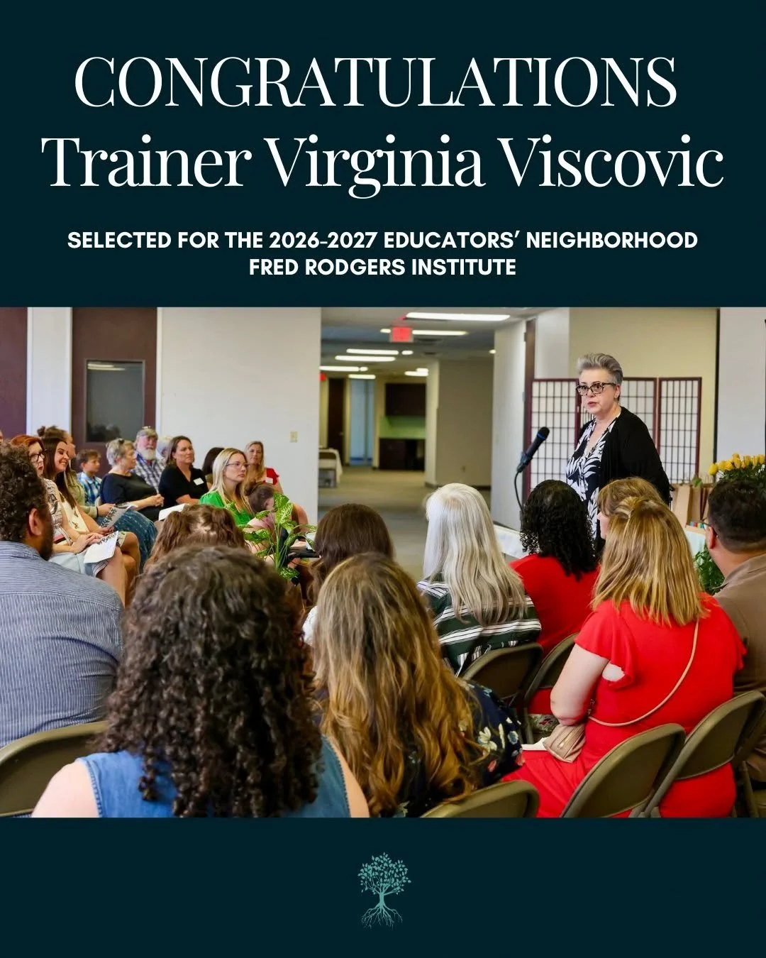 Congratulations, Virginia Viscovic