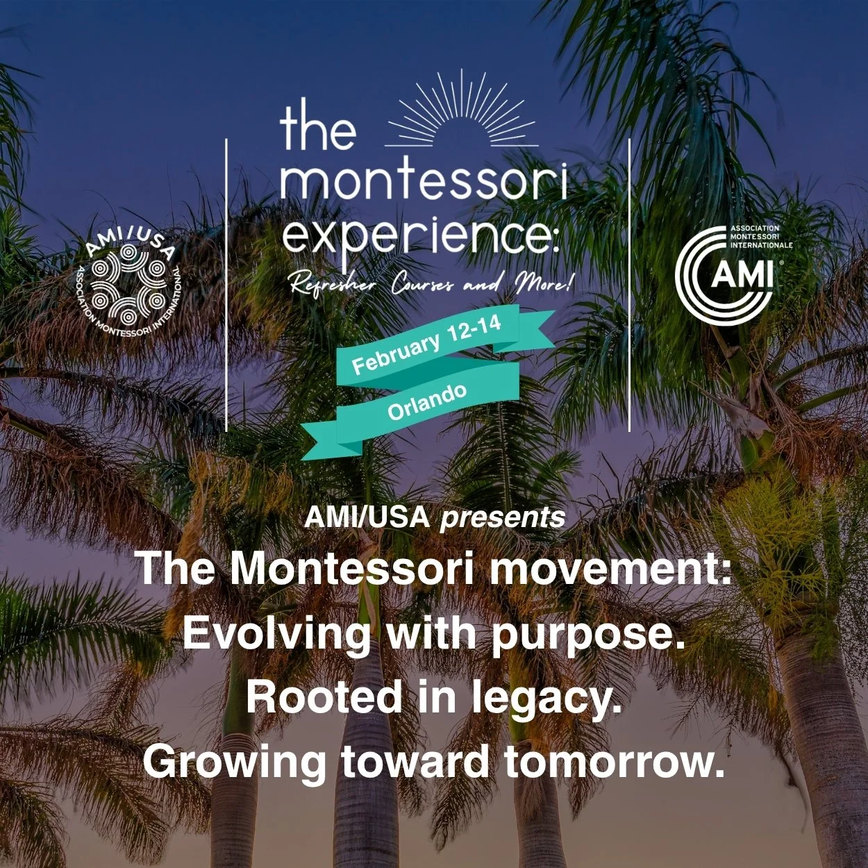 The 2027 Montessori Experience: Refresher Courses and More!
