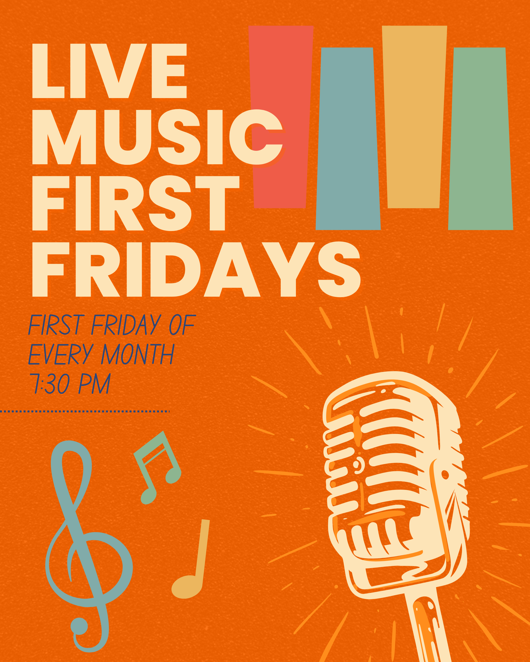 Live Music First Fridays!