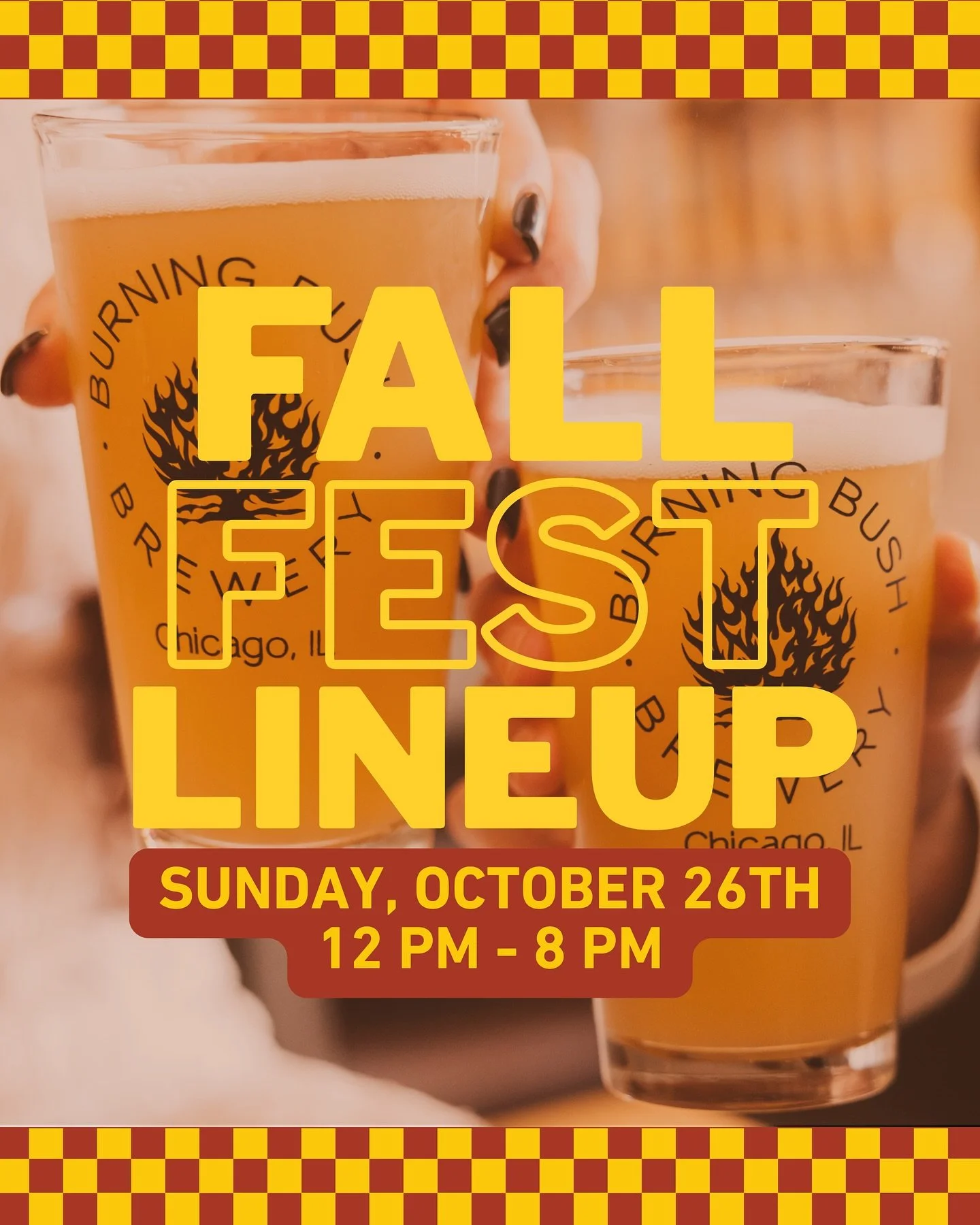 Fall Fest is ONE MONTH away! Join us on Sunday, October 26th for a full day of great food, live music, new beer, family activities, and raffles benefitting Common Pantry. We can&rsquo;t wait to celebrate with you!