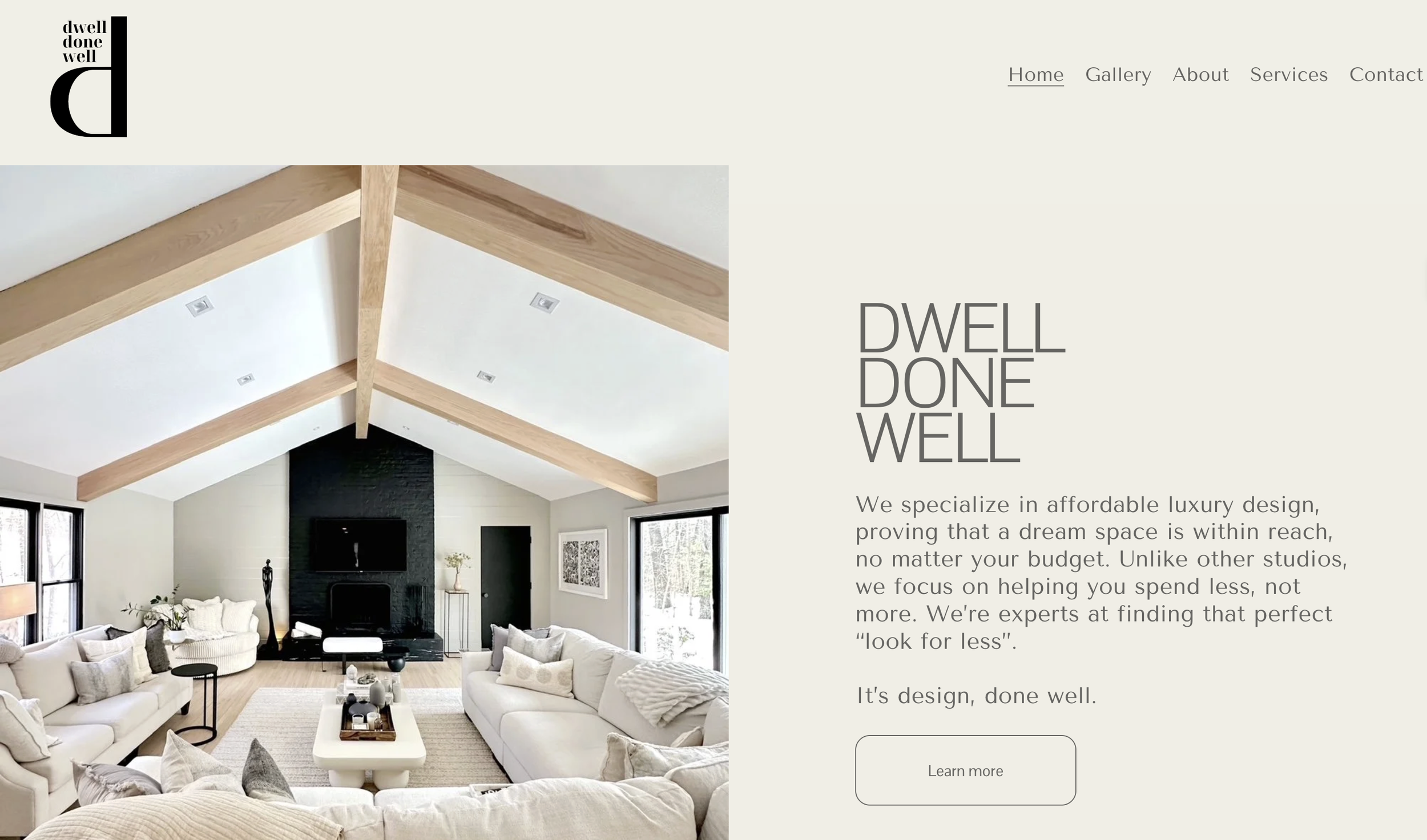 dwell done well