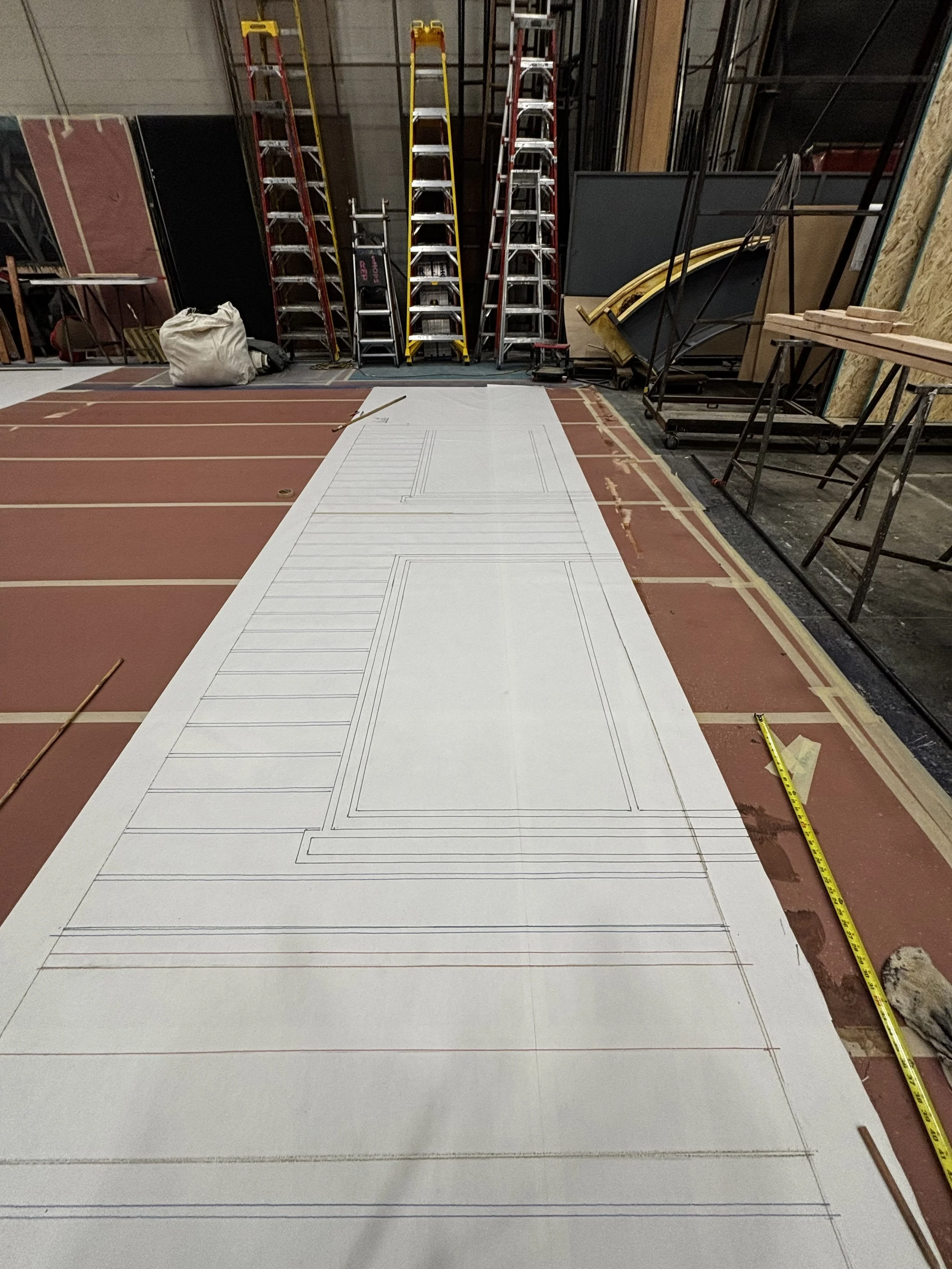 Scrim Layout for SR Leg