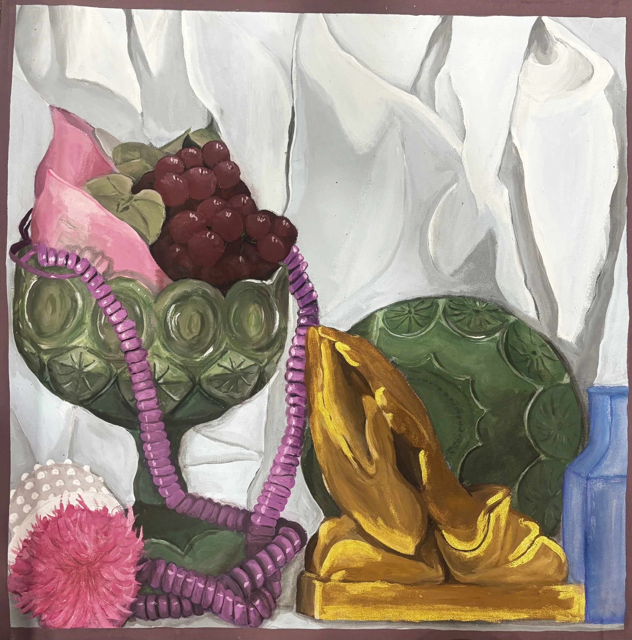 Randomized Still Life - On Muslin