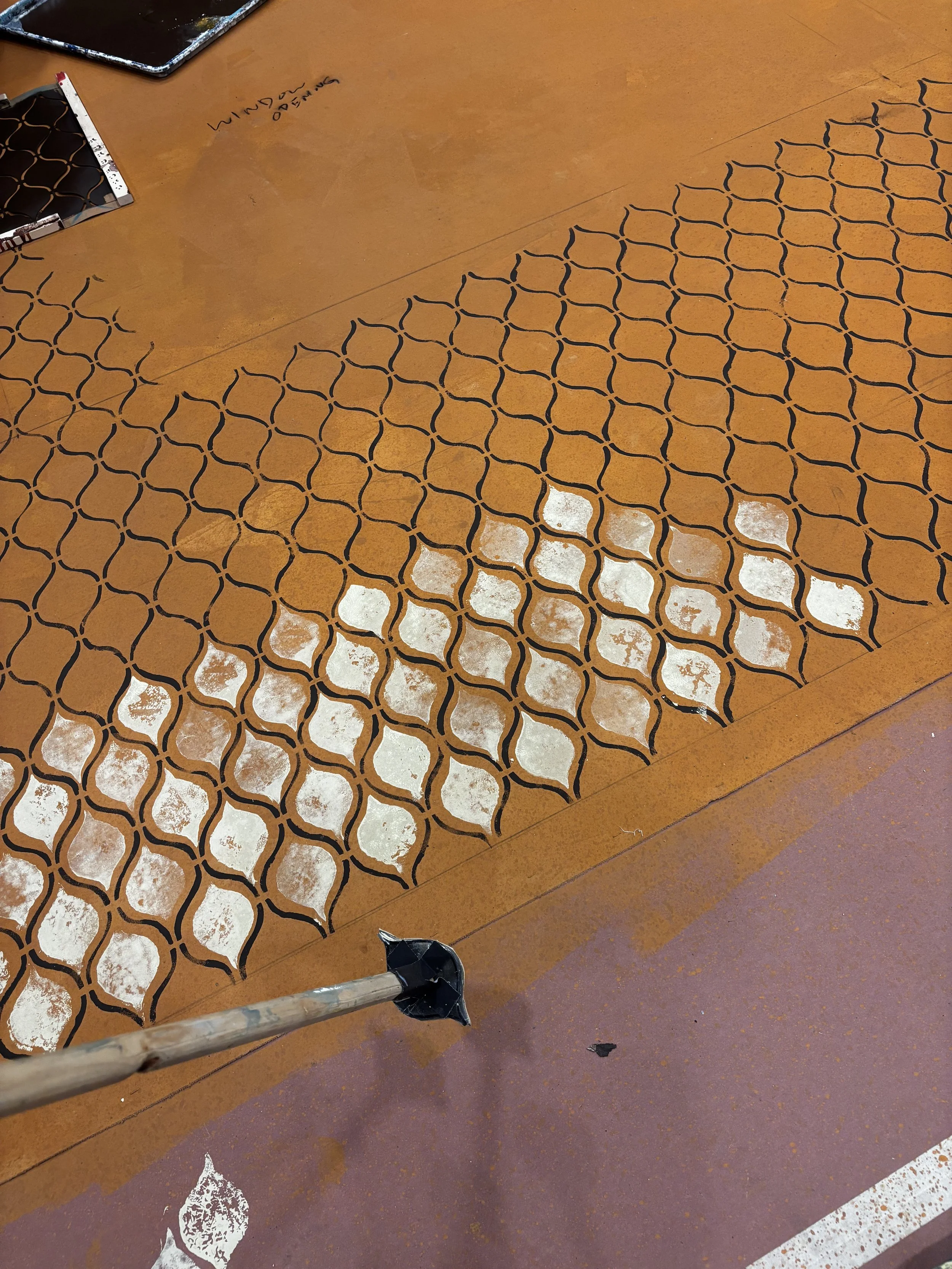 Wallpaper Stencils + Stamps