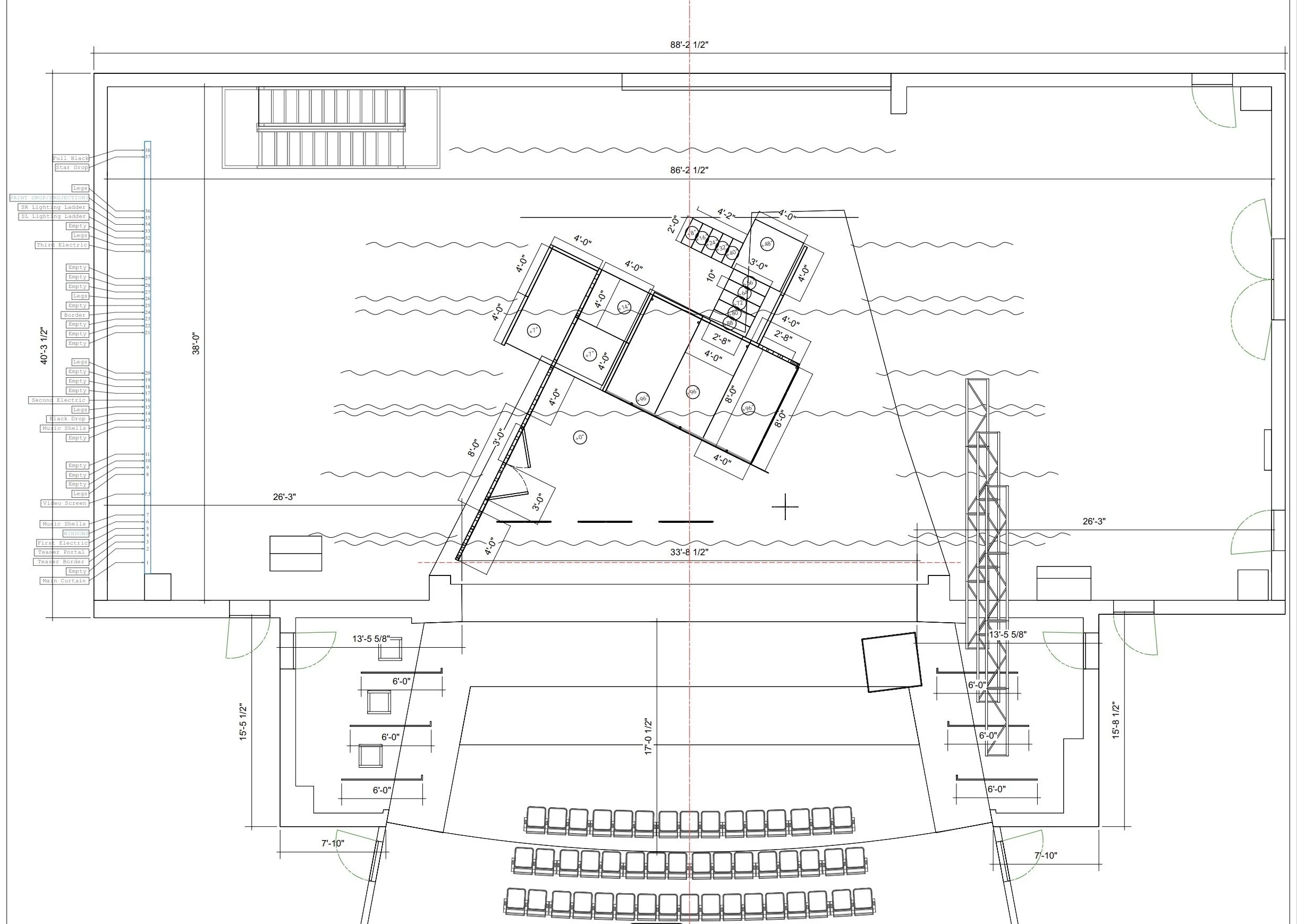 Ground Plan with Linesets v. Natalie Rian 