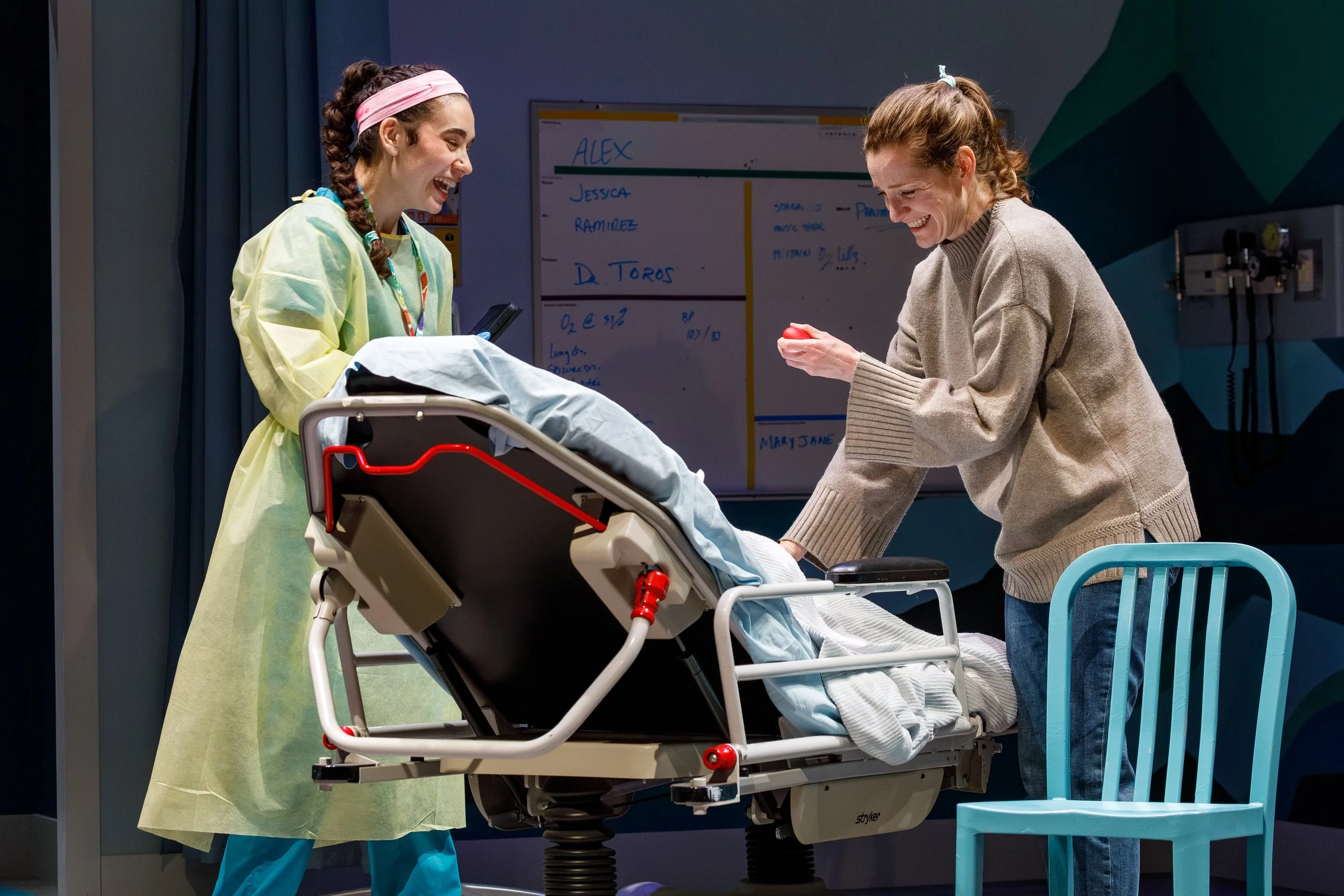 MJ_4041: Brenda Joyner and Anteia Delaney in Mary Jane (2026) at Seattle Rep.
Costume Design by Heidi Zamora. Photo by Sayed Alamy.