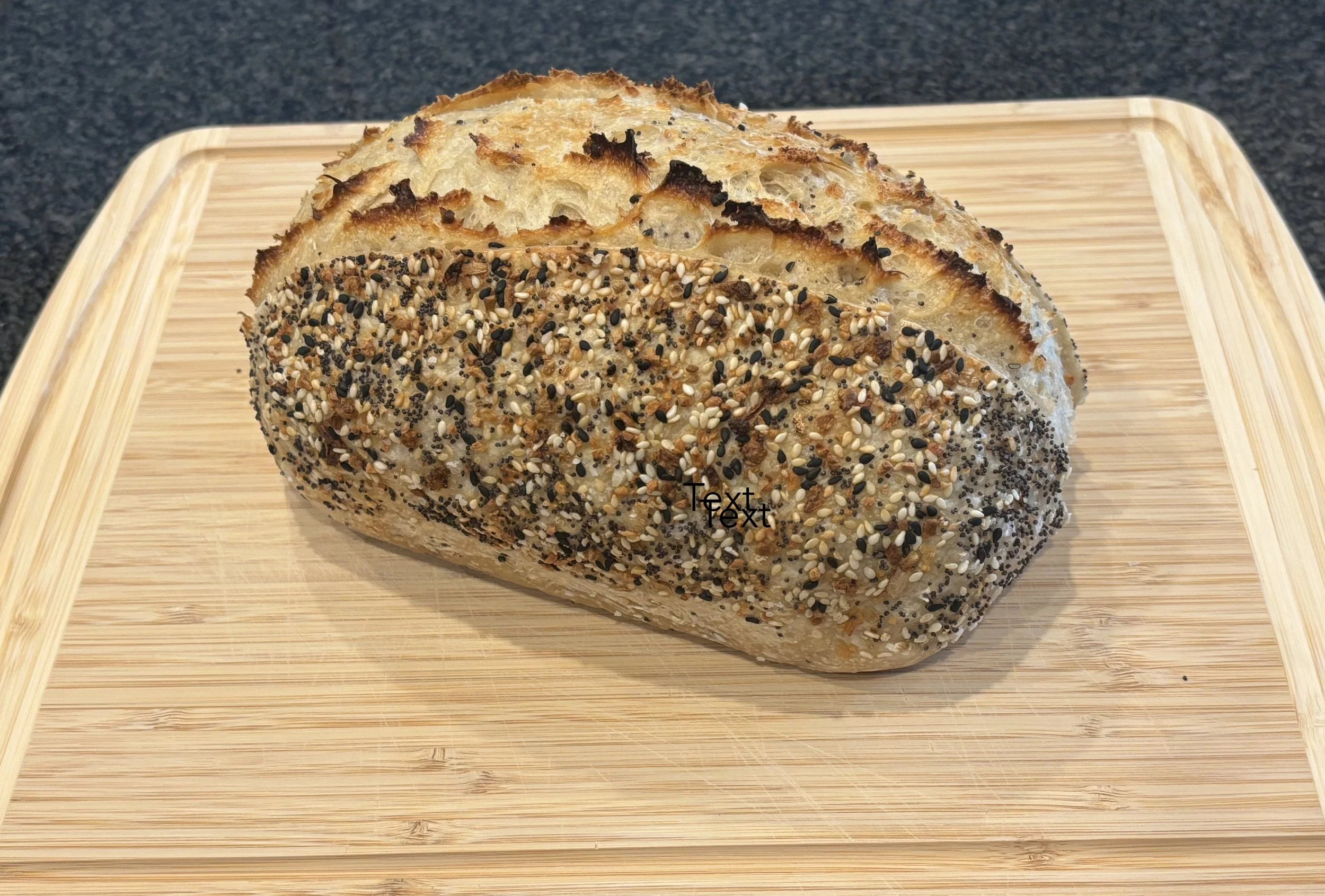 Everything But The Bagel Sourdough Bread