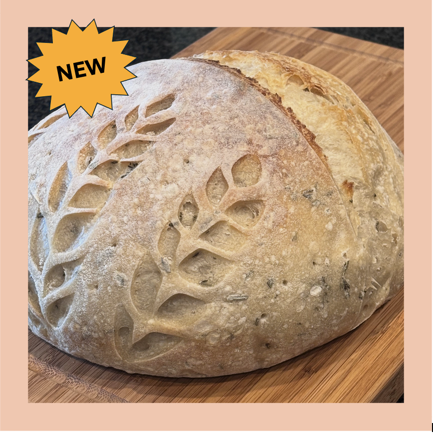 Rosemary Sourdough Boule