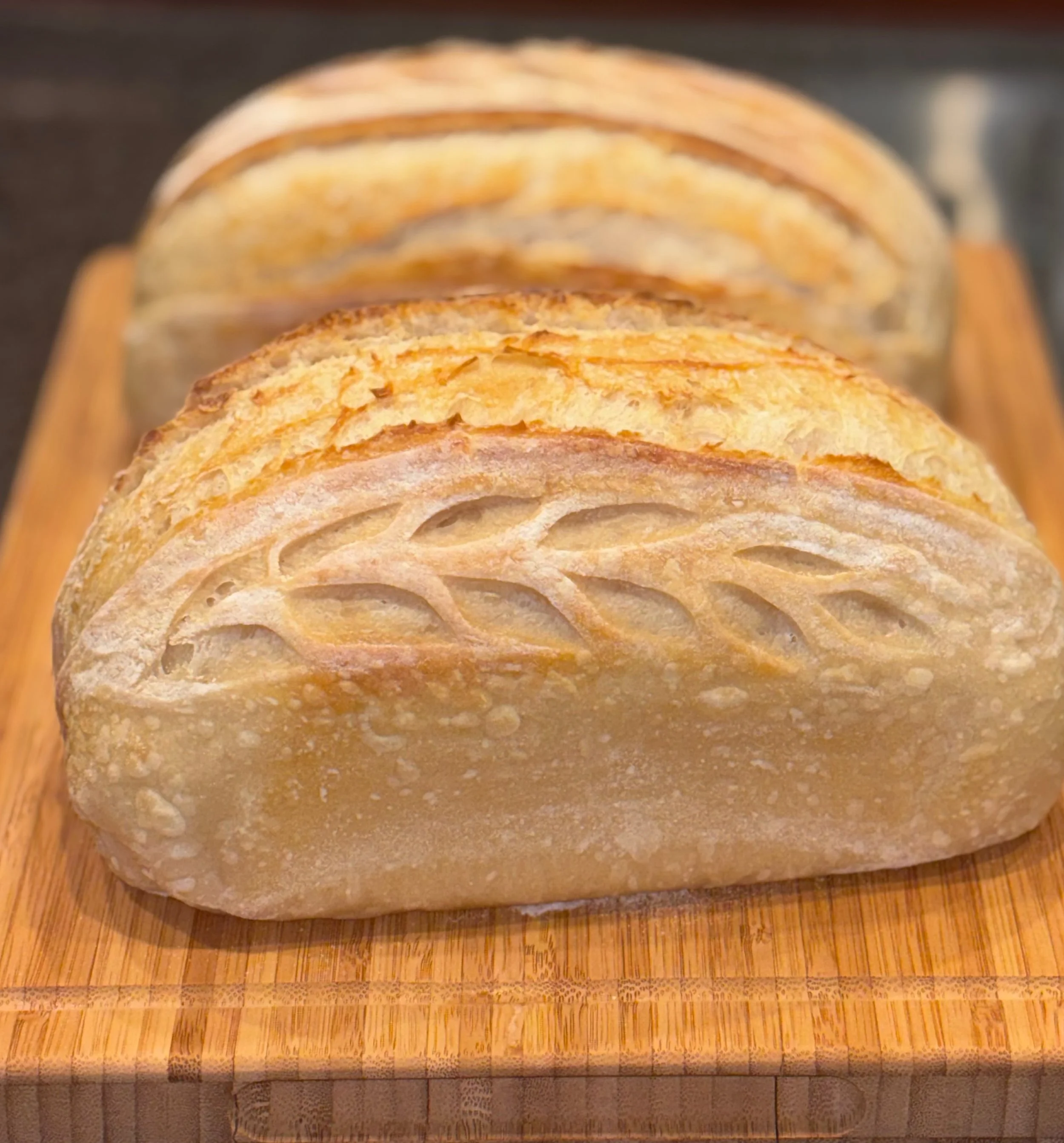 Simple White Sourdough Sandwich Loaf