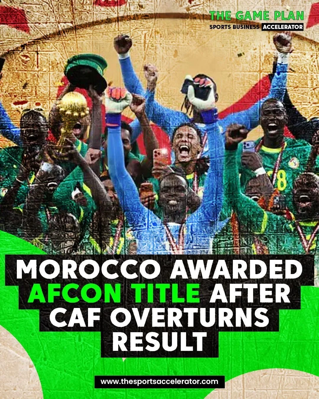 AFCON final decided in a courtroom. ⚖️
Senegal lifted the trophy. 🏆
But that seems to mean nothing...

Morocco have been awarded the 2025 Africa Cup of Nations title through the application of tournament regulations.

After Senegal&rsquo;s walk-off 