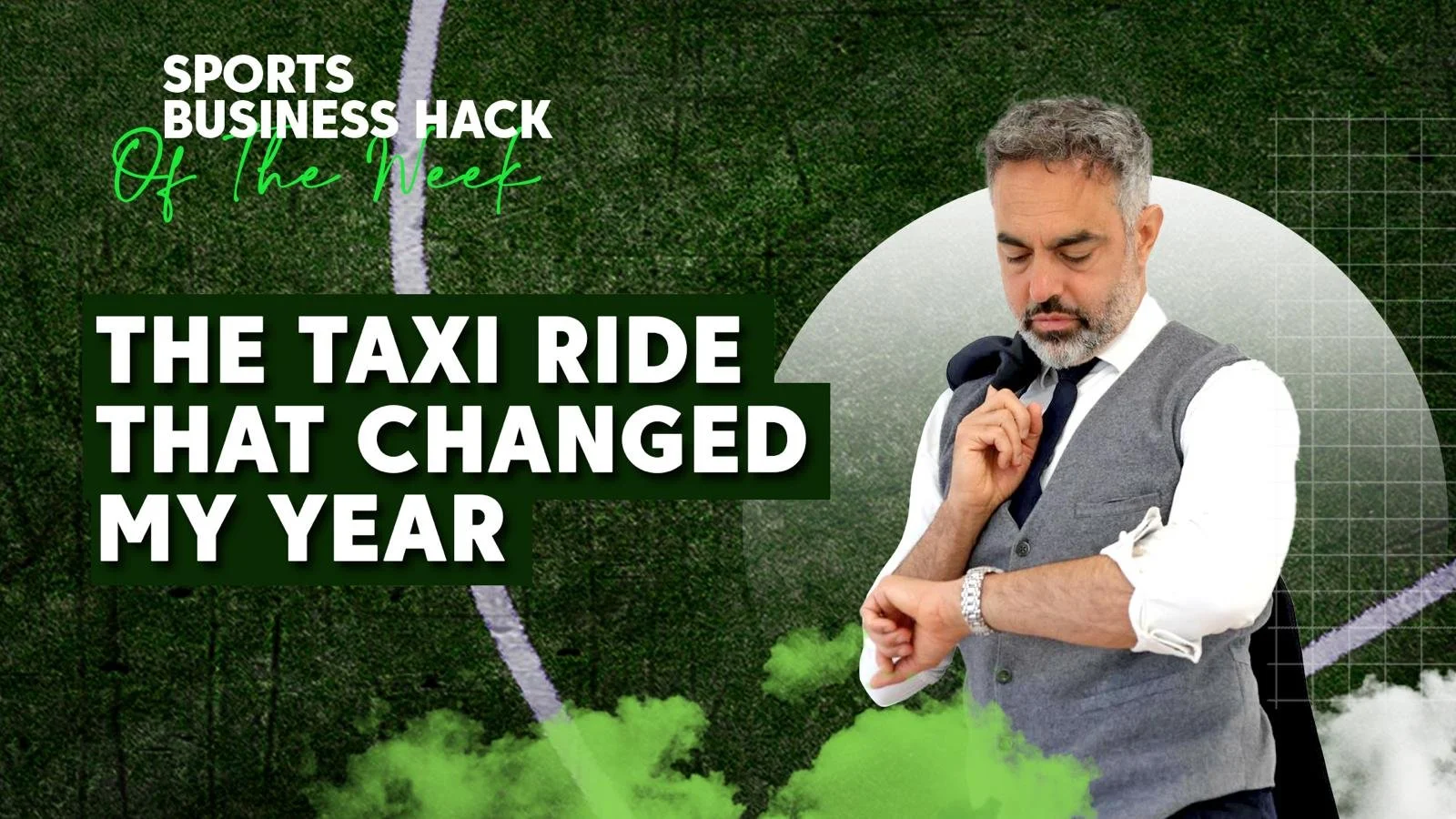 The taxi ride that changed my year.