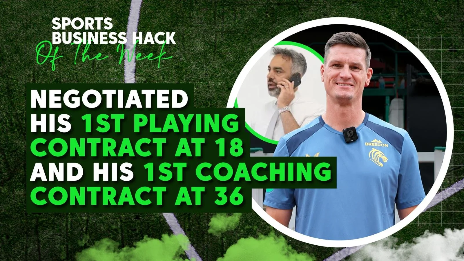 I negotiated my 1st coaching contract this week.