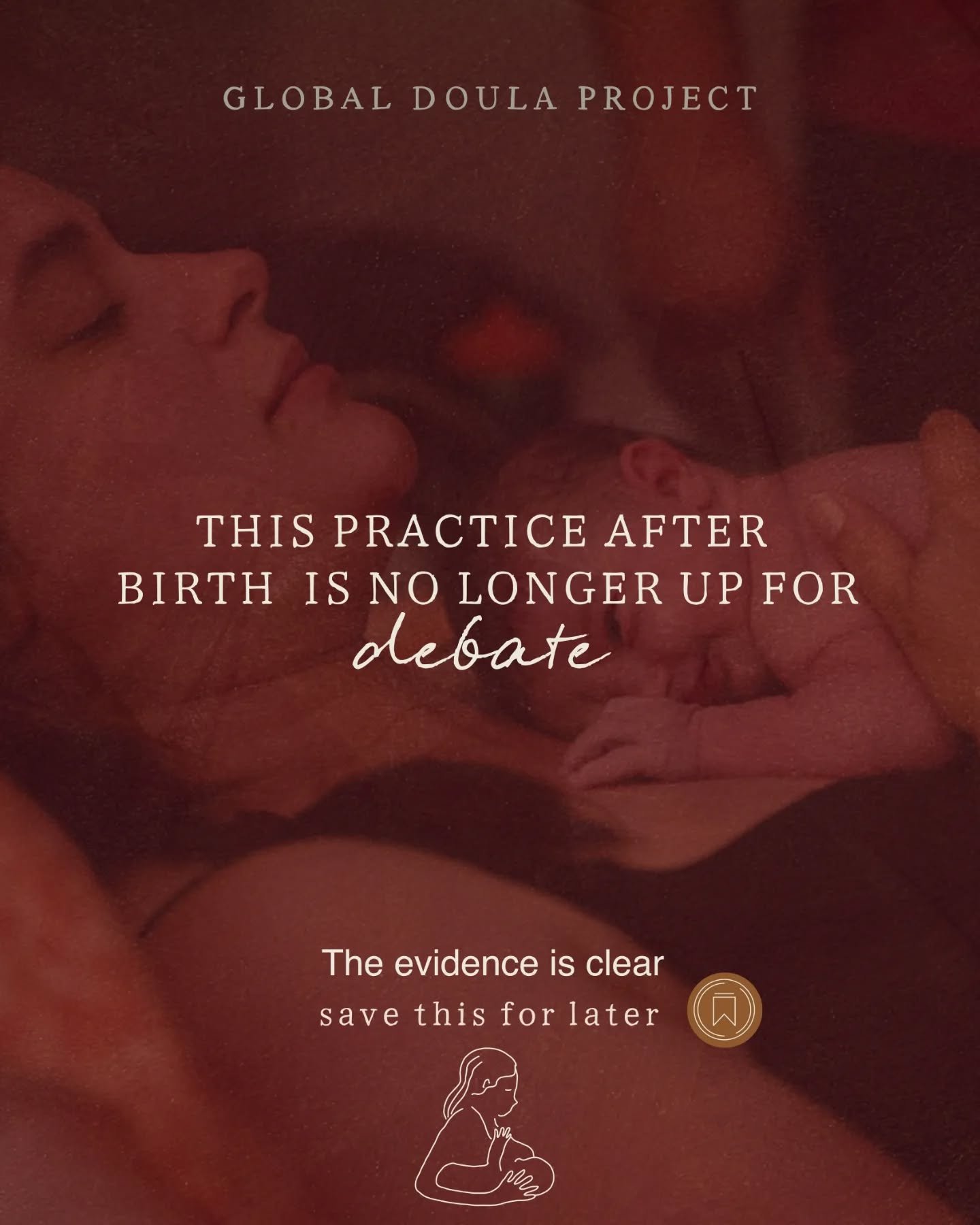 Separating mothers and babies after birth is no longer a neutral act.

A 2025 review from the Cochrane Library affirms what families, doulas, and advocates have long known: immediate skin-to-skin contact should be the global standard of care 🤍

With