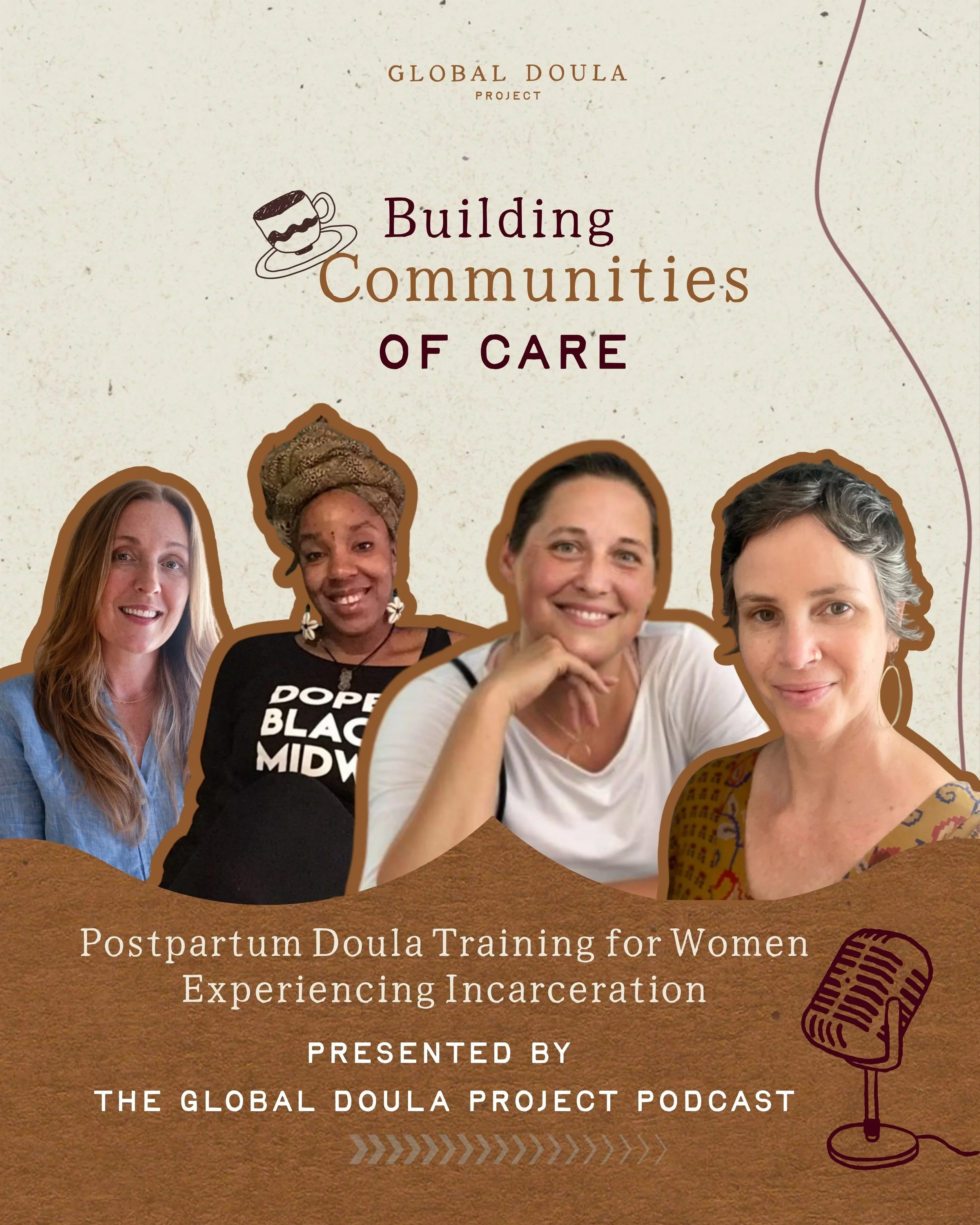 What does postpartum support look like when community becomes the foundation?

In our latest episode of Birth, Death, and Doulas, we explore a community doula training held at Bedford Hills Correctional Facility in New York.

Supported by Global Doul