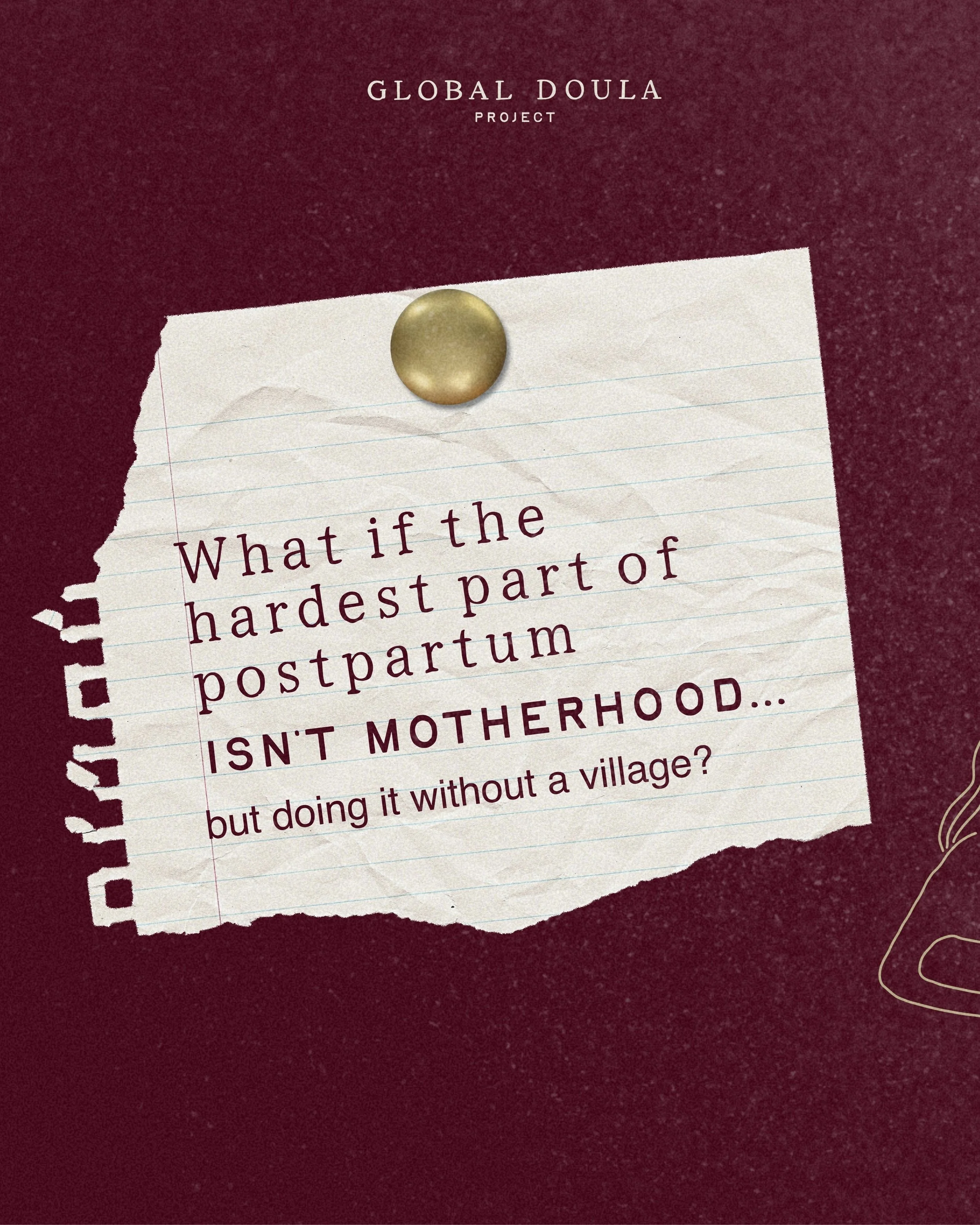 What happened to the village?

Many parents today are navigating birth and postpartum with far less support than previous generations.

Yet the need for care, rest, guidance, and community has not disappeared.

In Beyond the Vanishing Village, Julia 