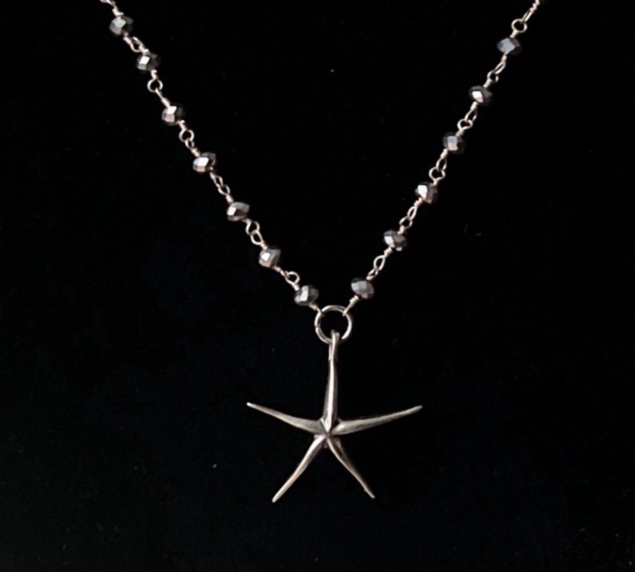 Starlight Starfish in Silver
