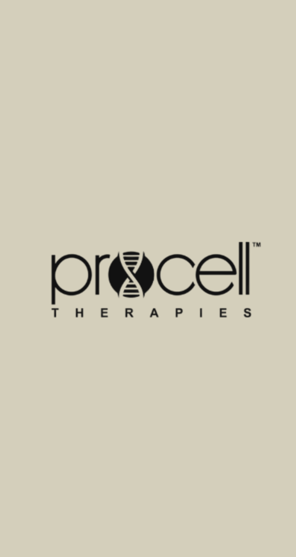 Logo for Procella Therapies with DNA double helix icon in the center.