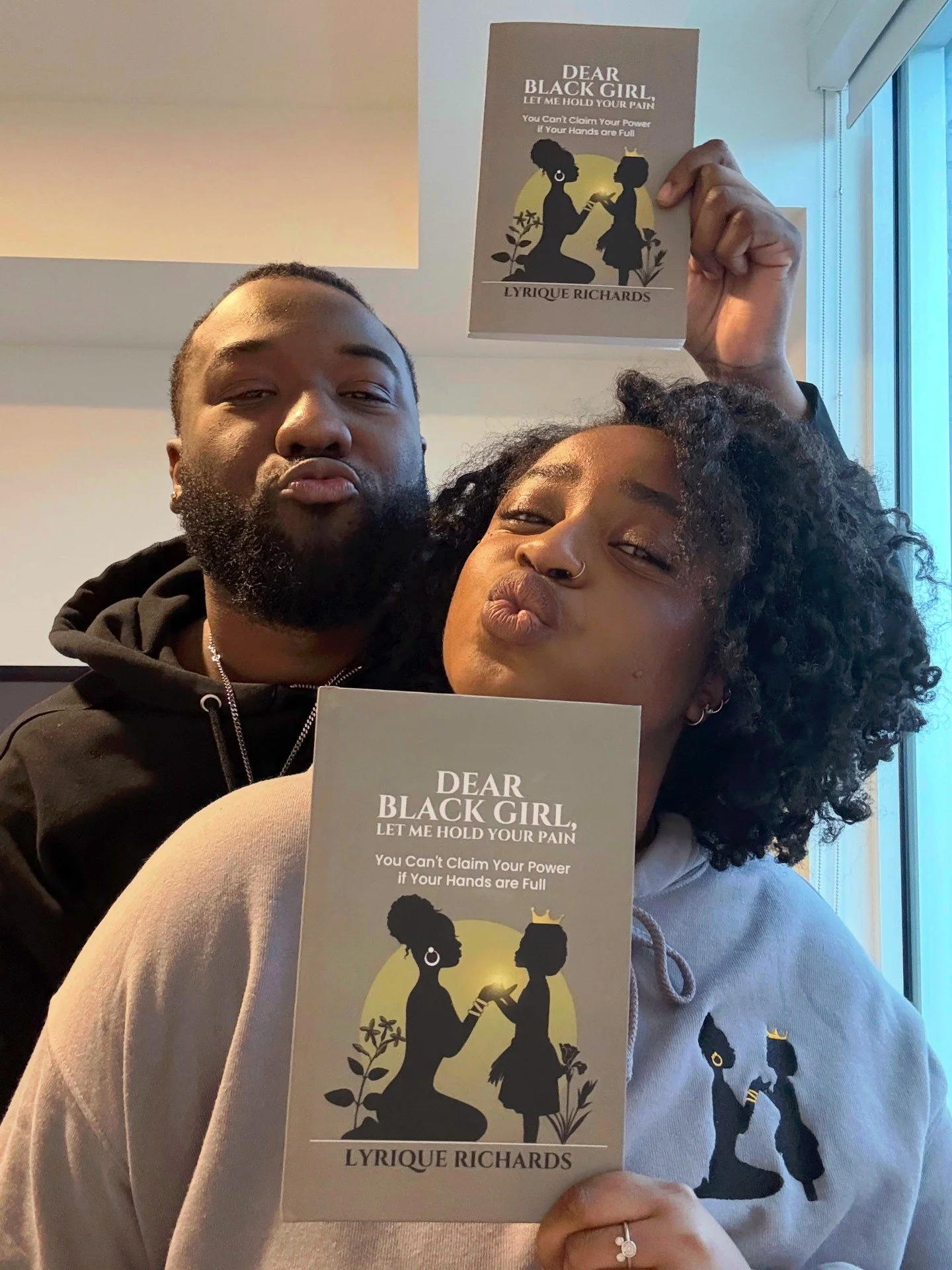 Support does not always look like grand gestures.
Sometimes it looks like standing beside someone while they carry their purpose.

This book was not written in isolation. It was written in the presence of love that steadied me, reminded me to rest, a