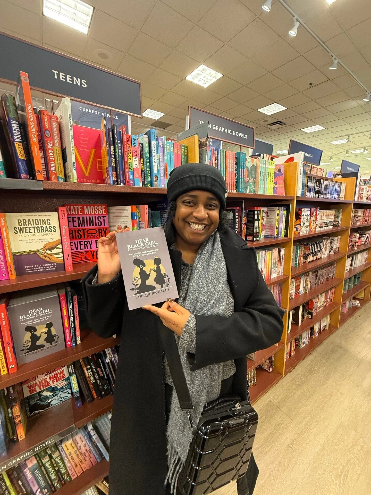Book Signing 📖 ✍🏾 | May 16 @indigopinecrest 

I&rsquo;m doing something different at this book signing.

There will be a space where you can write a letter &mdash; anonymously.

To yourself. To someone you love. To someone you&rsquo;re still healin
