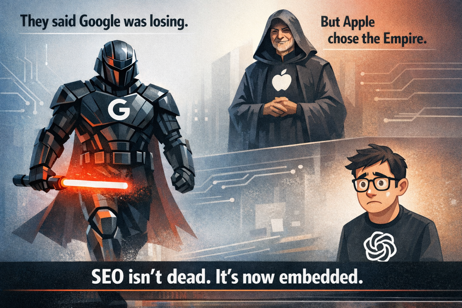 The Empire Strikes Back: Google, Apple, and the Myth of SEO’s Demise
