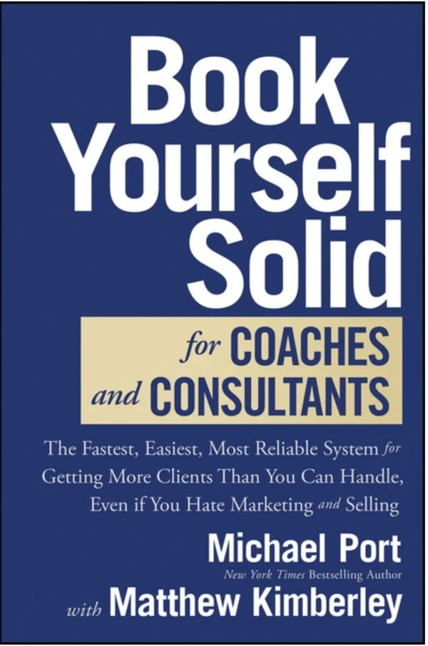 I read this book at the launch of my coaching business in 2025, and it's been dog-eared, tabbed, referred to over and over again since then. As to today, I've gotten the networking thing by joining my local BNI chapter.