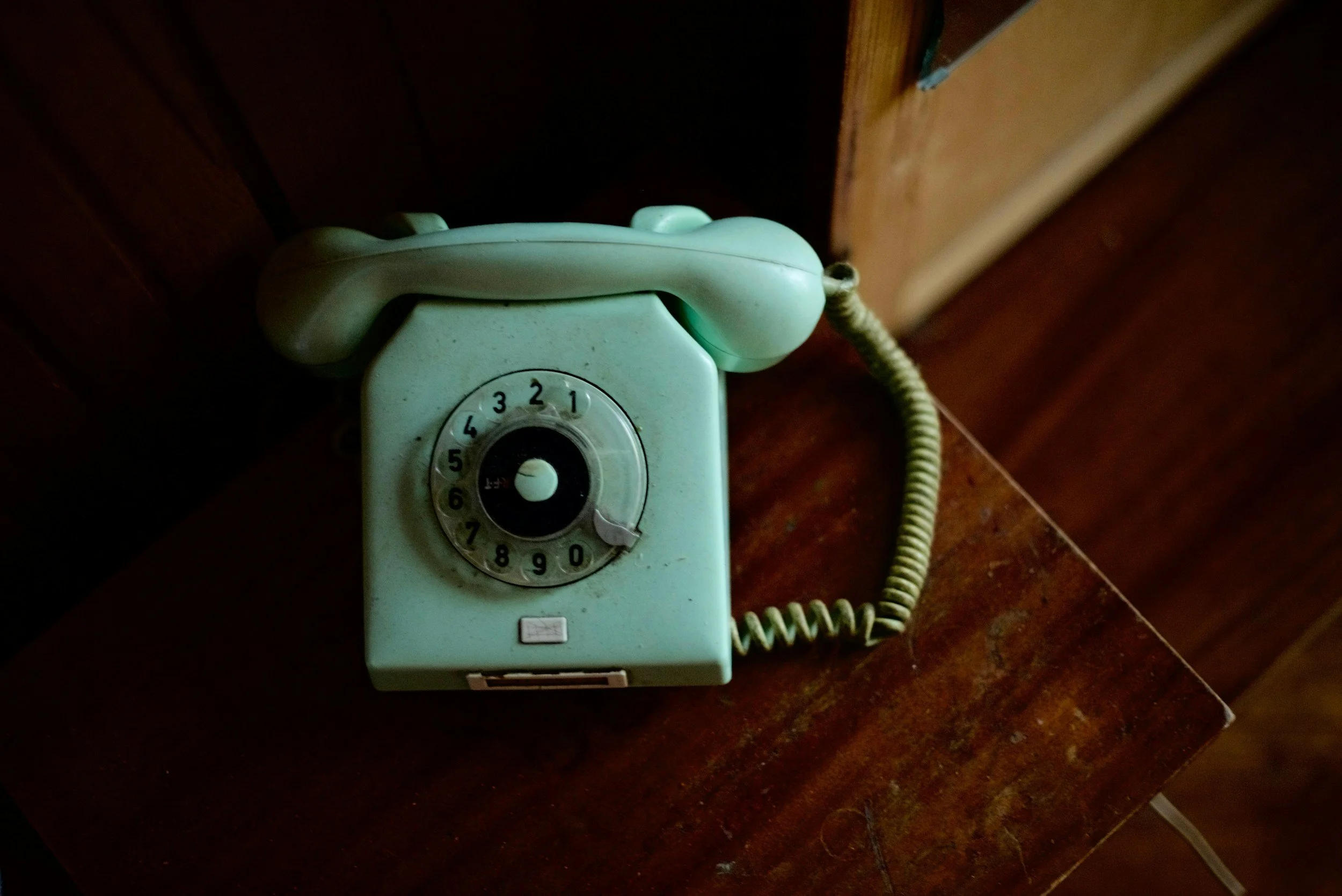 corded telephone