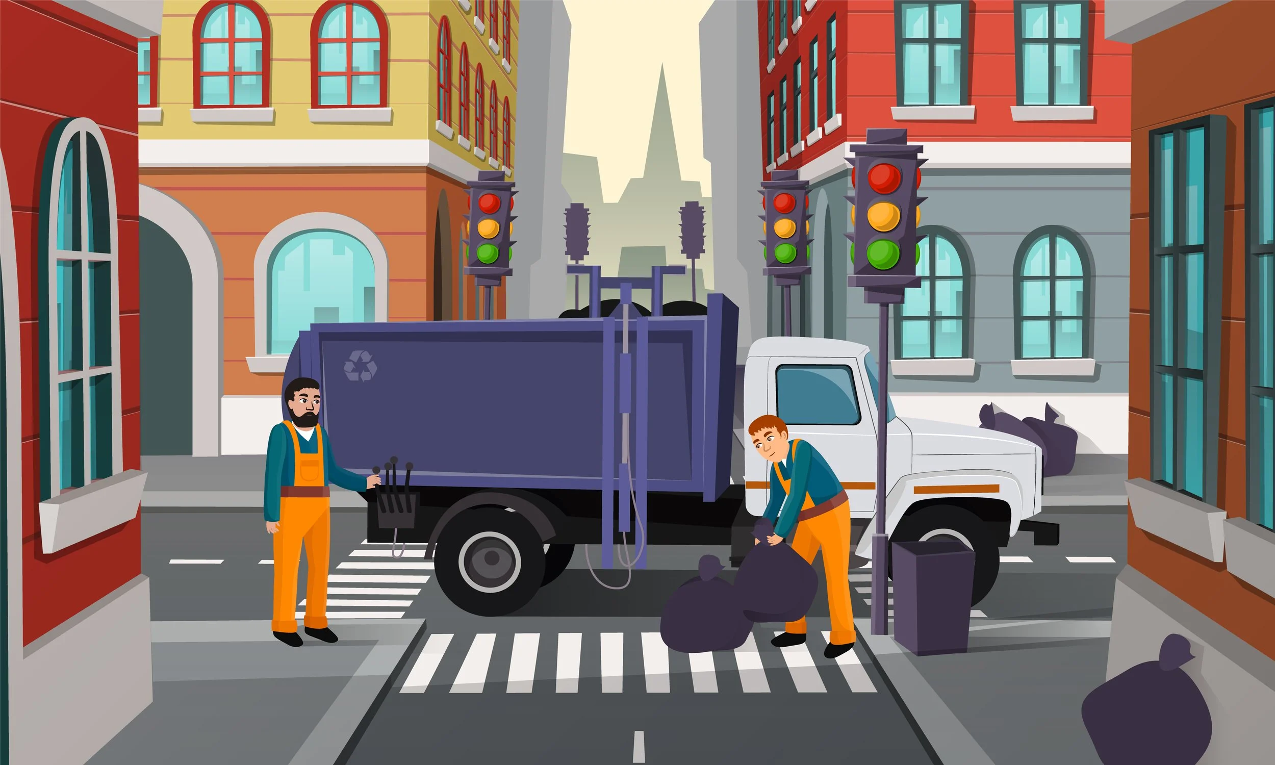 City Crossroad with Garbage Truck Workers 2335 (FreePik).jpg