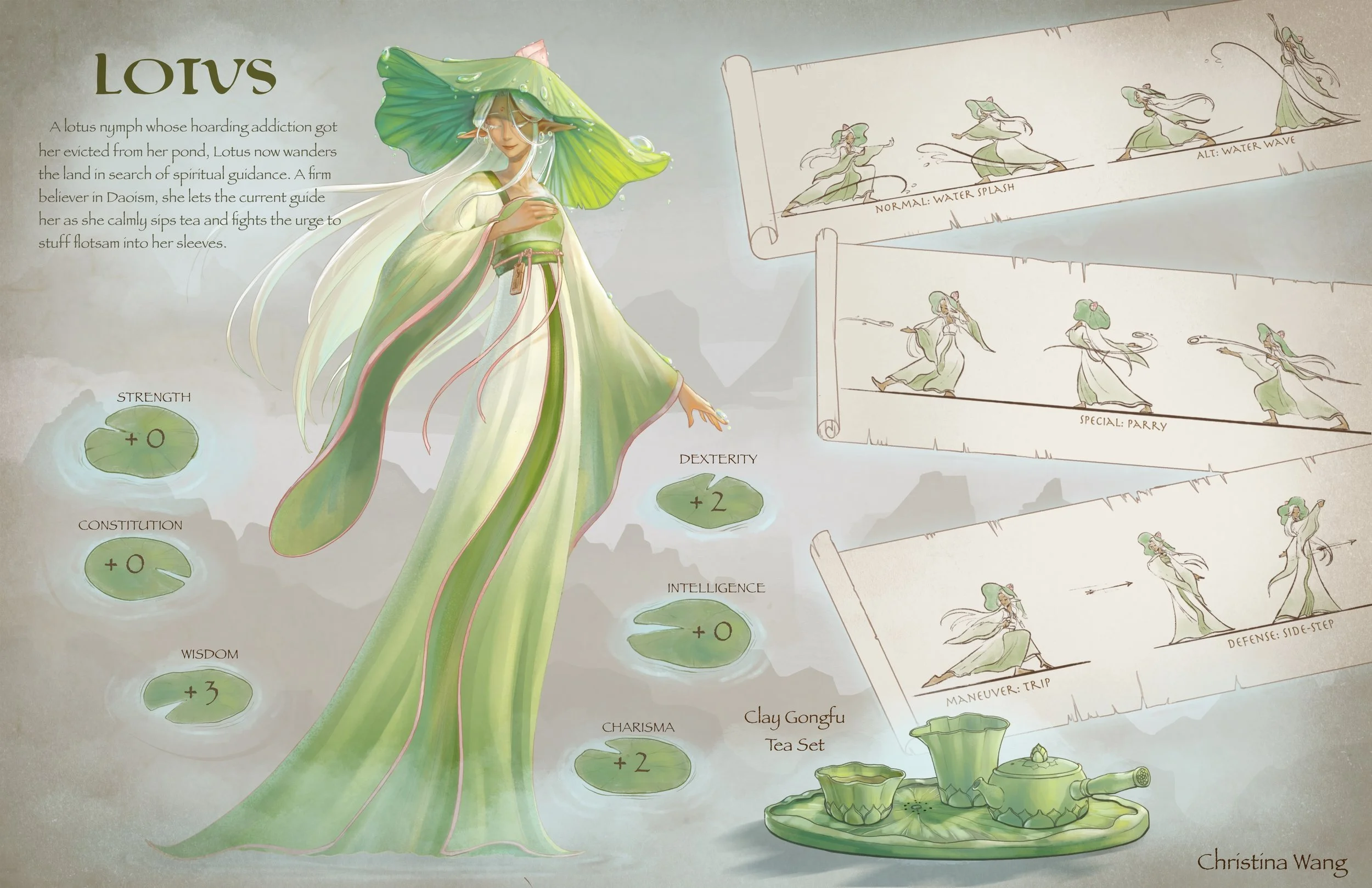 Lotus - DnD Character Sheet