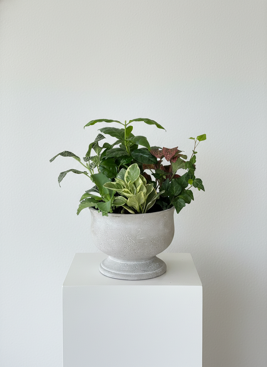 Plants in ceramic, Jacksonville florist, fresh flowers, delivery flowers, local florist FL.PNG
