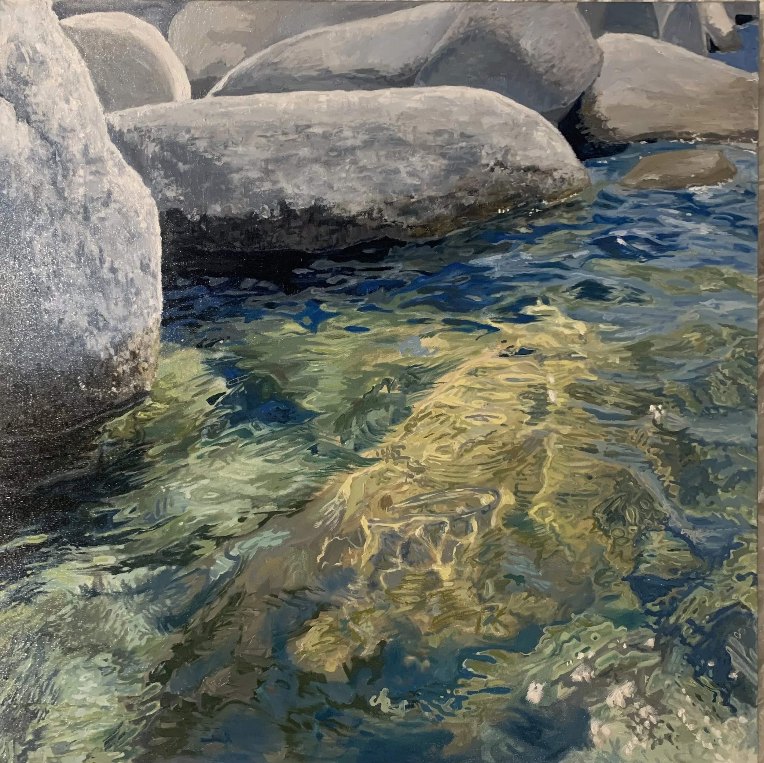 Tahoe Water [SOLD] — Annette McCready Art