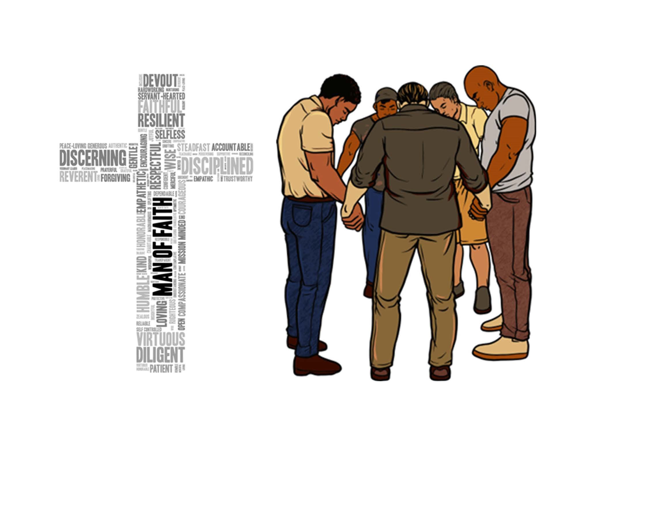MEN STANDING WITH GOD