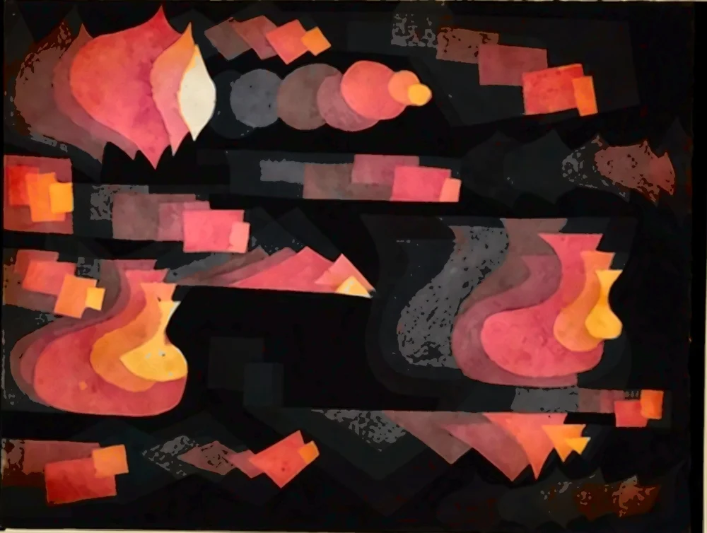 Paul Klee, Fugue in Red