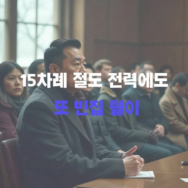 15차례 절도 전력에도 또 빈집 털이… 재개발 지역 침입한 도둑, 징역형 선고  
