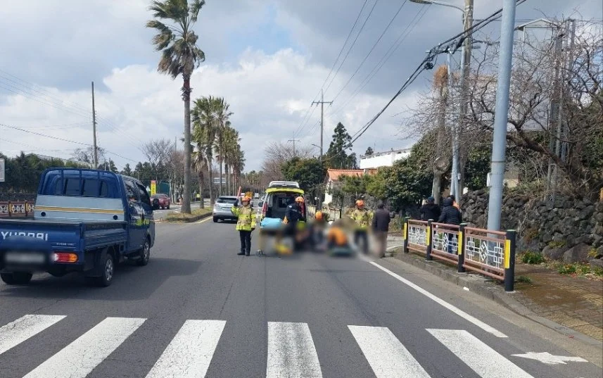 제주서 횡단보도 건너던 80대 사망…60대 중국인 운전자 구속 송치