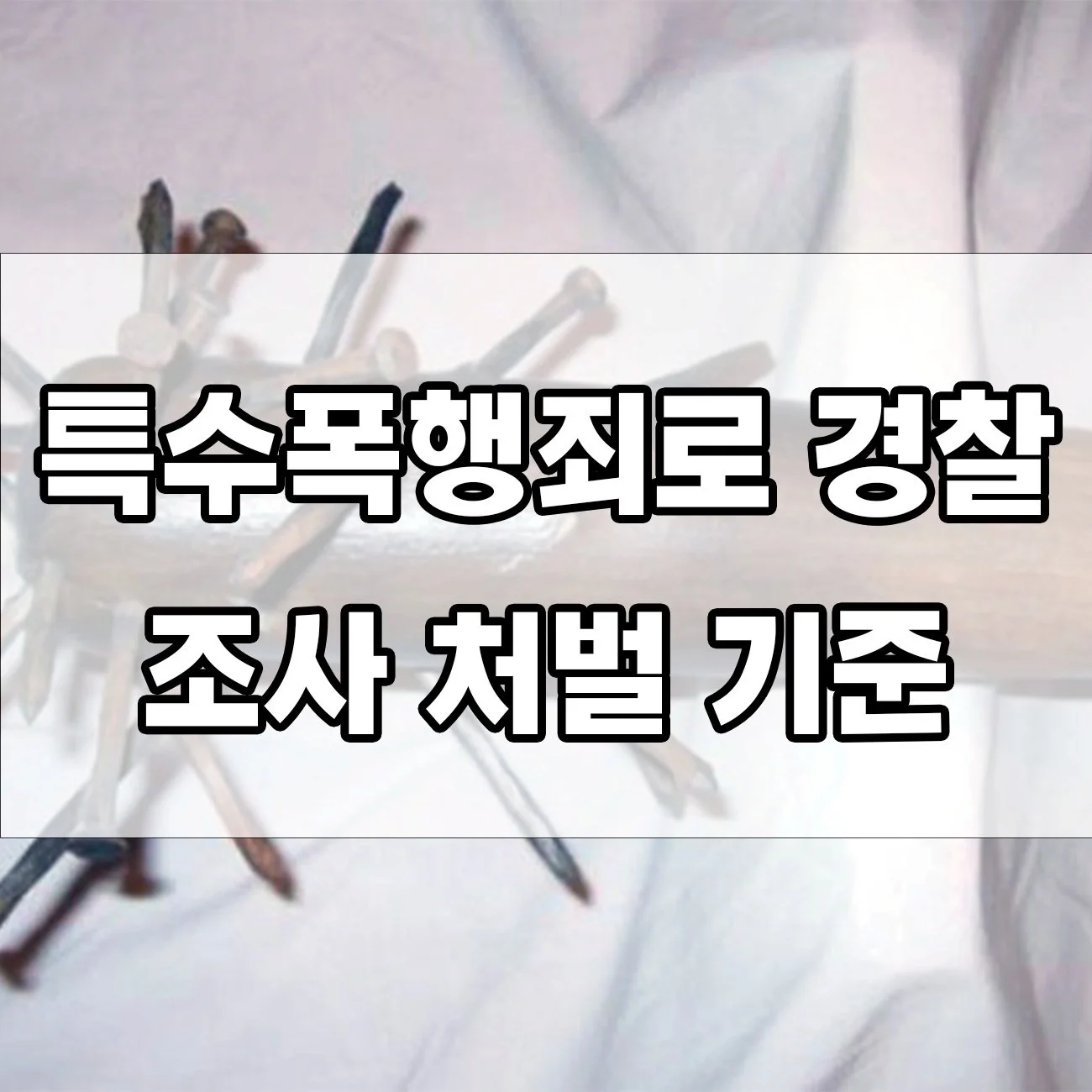 특수폭행죄로 벌금? 실형? 실제 사례로 보는 운명의 갈림길