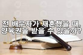 전 배우자가 재혼했을 때, 자녀 양육권 바꿀 수 있는 조건
