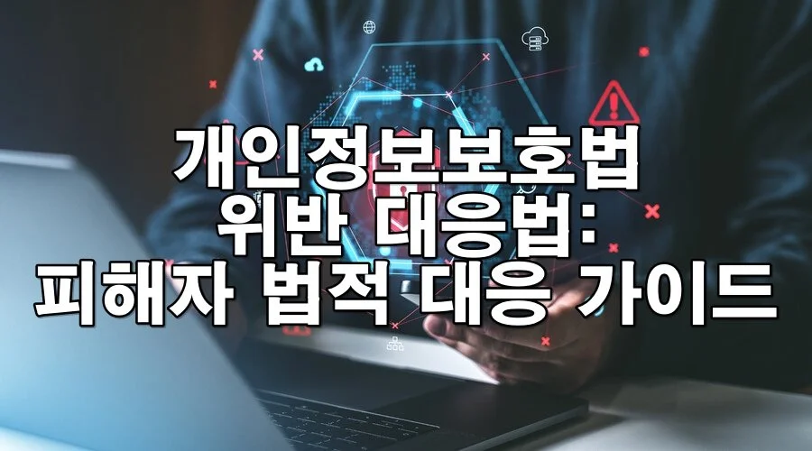 개인정보보호법 위반 대응법: 피해자가 꼭 알아야 할 법적 조치