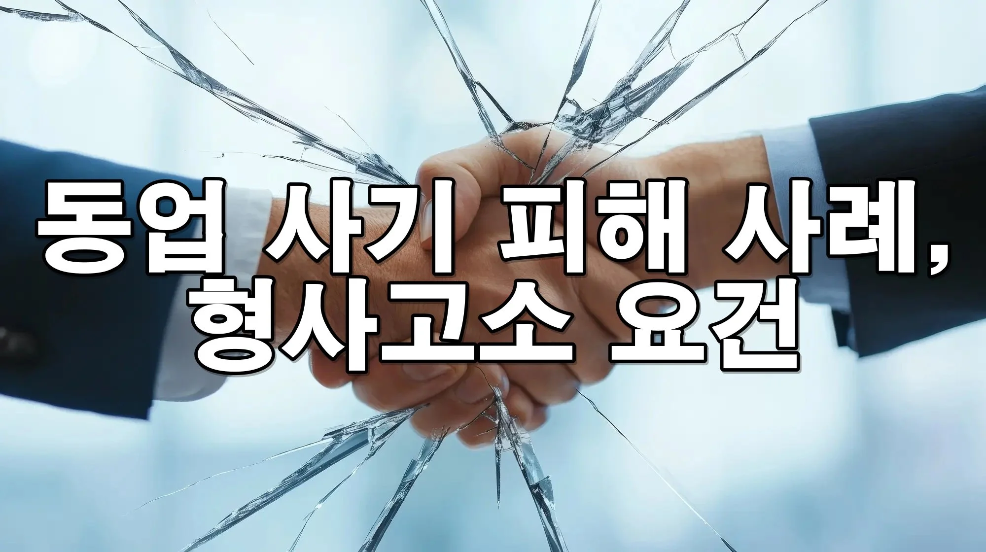 동업 사기 피해 사례, 형사고소 요건