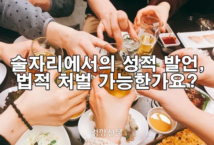 술자리에서의 성적 발언, 처벌 가능한가요?