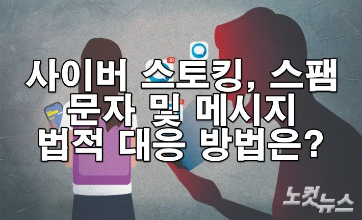 사이버 스토킹, 스팸 문자 및 메시지 법적 대응