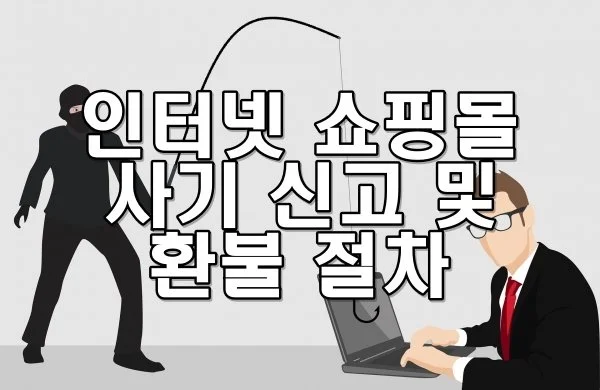 인터넷 쇼핑몰 사기 신고 및 환불 절차