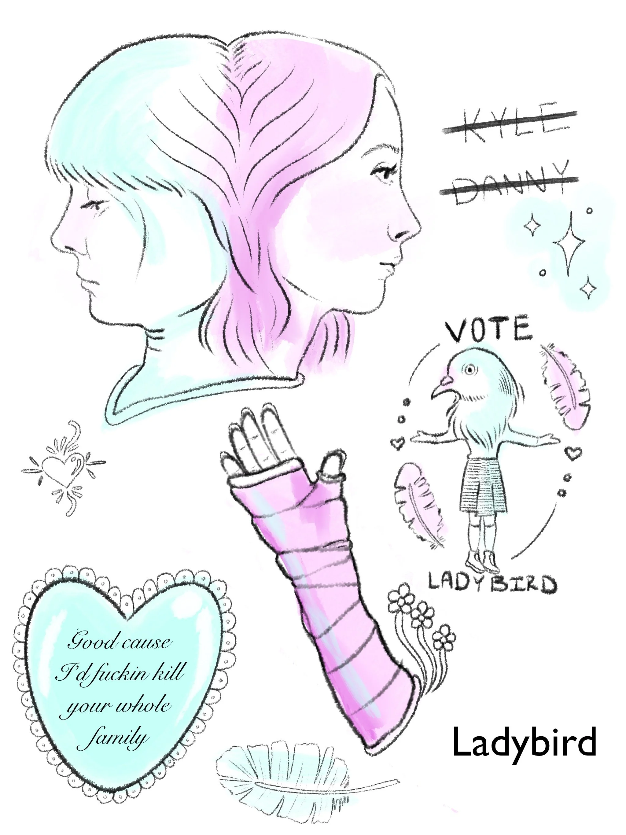 LadyBird Flash sheet